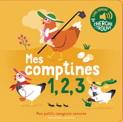 Mes comptines 1, 2, 3