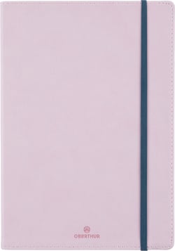 Cahier de notes - Format A5 - Oberthur - 200 pages lignées papier ivoire - Rosée