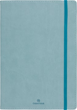 Cahier de notes - Format A5 - Oberthur - 200 pages lignées papier ivoire - Menthe