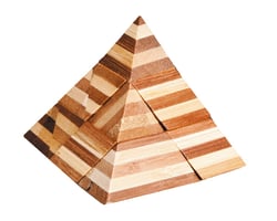 Casse-tête bambou - Pyramide