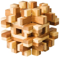 Casse-tête bambou - Pyramide