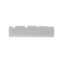 Partsland 547.188 - Sillet de tête pour basse 4 cordes - Blanc