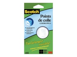 64 pastilles adhésives double face - Scotch