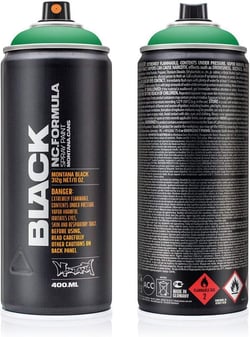 Bombe de peinture 400 ml Montana Black - Boston 6055