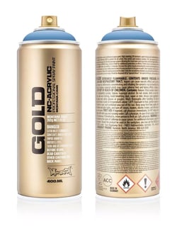 Bombe 400 ml de peinture acrylique Montana GOLD - Denim Stonewashed CL5220 - Fine - Opaque