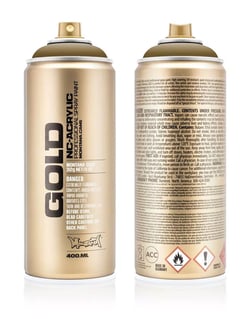Bombe de peinture Acrylique GOLD Everglade G1080 - 400 ml - Montana