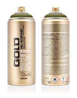 Bombe de peinture Acrylique GOLD Reed G1150 - 400 ml - Montana