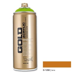 Bombe de peinture Acrylique GOLD Terra G1250 - 400 ml - Montana