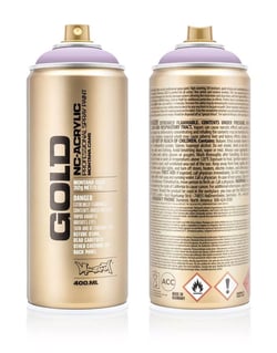 Bombe 400 ml de peinture acrylique Montana GOLD - Crocus G4200 - Fine - Opaque