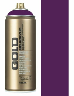 Bombe de peinture Acrylique GOLD Lakers G4240 - 400 ml - Montana