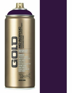 Bombe 400 ml de peinture acrylique Montana GOLD - Black Purple G4260 - Fine - Opaque