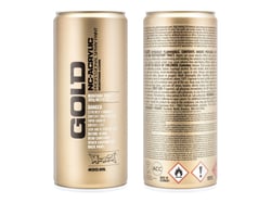 Bombe de peinture Acrylique GOLD Signal Blue G5075 - 400 ml - Montana