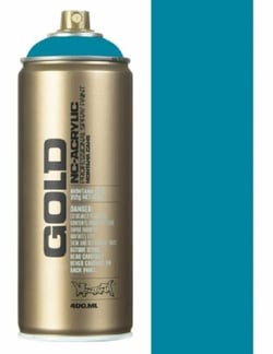 Bombe de peinture Acrylique GOLD Aqua G6260 - 400 ml - Montana