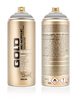 Bombe de peinture Acrylique GOLD Iron Curtain G7030 - 400 ml - Montana