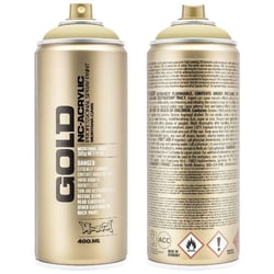 Bombe de peinture Acrylique GOLD Sahara Yellow G8010 - 400 ml - Montana