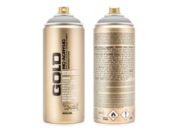 Bombe de peinture Acrylique GOLD Shock White Cream S9110 - 400 ml - Montana