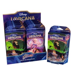 Set 5 : Starters display Disney Lorcana - Ravensburger - 8 pièces