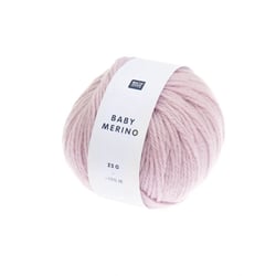 Pelote de fil à tricoter 100% laine vierge - Rico Design - Baby Merino Print - Lila 09