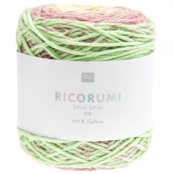 Pelote de fil à crocheter 100% coton - Rico Design - Ricorumi Spin Spin - Green 020