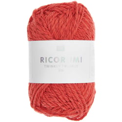 Pelote de fil à crocheter - Rico Design - Ricorumi Twinkly Twinkly - Rouge