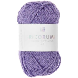 Pelote de fil à crocheter - Rico Design - Ricorumi Twinkly Twinkly - Lilas