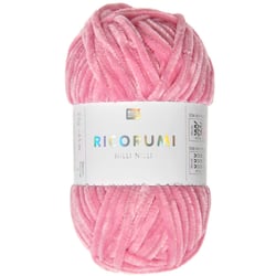 Pelote de fil à crocheter 100 % polyester - Rico Design - Ricorumi Nilli Nilli - Pink 08
