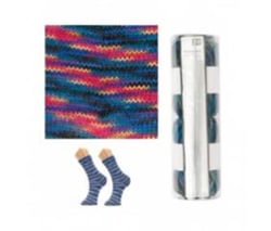 Rico Design - Kit à tricoter chaussettes "Knit kit socks" - Tropic