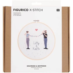 Kit de broderie - Figurimo amoureux