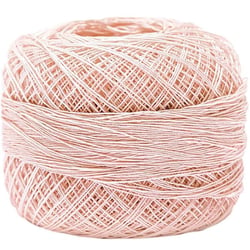 Pelote de fil à crocheter 100% coton - Rico design - Poudre