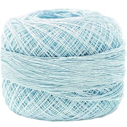 Pelote de fil à crocheter 100% coton - Rico Design - Turquoise