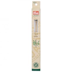 Prymco - Crochets pour laine n°3,5 - bambou - 15 cm