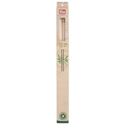 Prymco - Aiguilles à tricoter n°3,75 - bambou - 33 cm