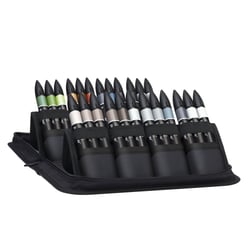 Lot de 24 marqueurs alcool à double pointe ProMarker Winsor & Newton - Tons architecturaux