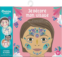Je décore mon visage - Ma pochette d'artiste