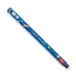 Stylo à encre gel effaçable Legami - Astronaute - Noir - Pointe moyenne