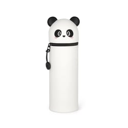 Trousse ovale 1 compartiment Legami - Blanc - Panda Kawaii