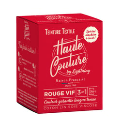Teinture textile haute couture 350 g - Rouge vif