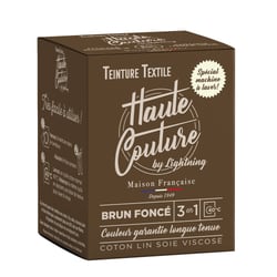 Teinture textile haute couture 350 g - Brun foncé