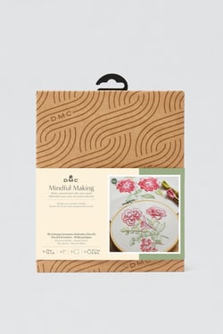 DMC - Duo kit broderie - Œillet poétique