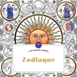 Les grands carrés d'Art-thérapie Zodiaque