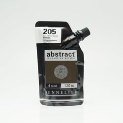 Tube 120 ml de peinture acrylique Sennelier - Abstract - Terre d'Ombre naturelle n°205 - Fine - Opaque
