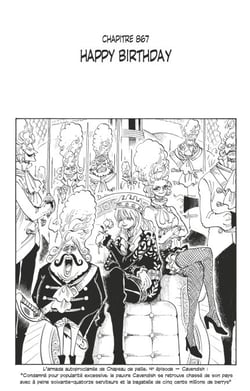 One Piece édition originale - Chapitre 867 - Happy birthday