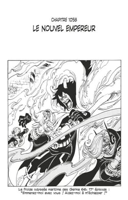 One Piece édition originale - Chapitre 1058 - Le nouvel Empereur