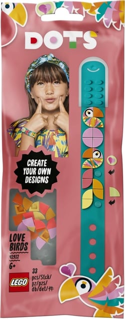 Le bracelet Oiseaux amoureux - LEGO® DOTS - 41912