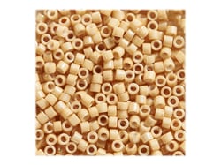 Perles Toho 11/0 - Tube de 3 g - Color 123D Opaque Luster beige - Créalia