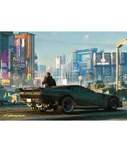 Puzzle Cyberpunk 2077: Mercenary on the Rise - 1000 pièces