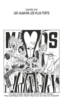 One Piece édition originale - Chapitre 1070 - Les humains les plus forts
