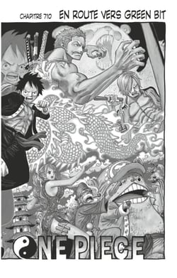 One Piece édition originale - Chapitre 710 - En route vers Green Bit