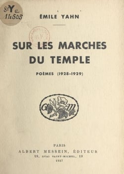 Sur les marches du temple - Poèmes (1928-1929)