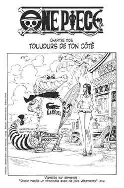 One Piece édition originale - Chapitre 1106 - Toujours de ton côté